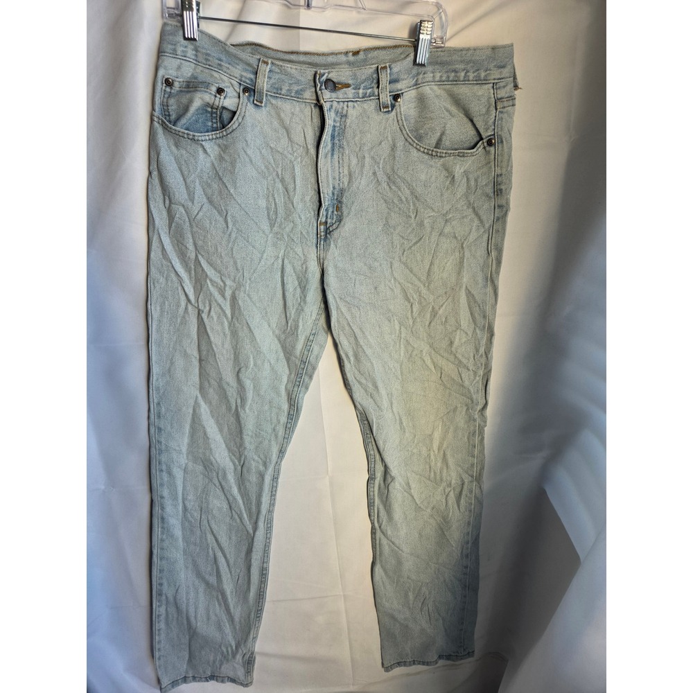 George GM08465 Jeans Mens  Light Light Wash Regular Mid Straight